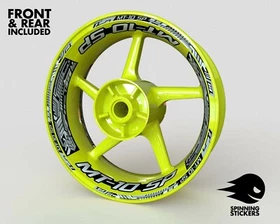 Wheel Stickers for Yamaha MT-10 MT10 SP Rim Tape Motorcycle Decals Graphics 17"