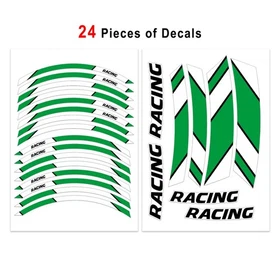 For Yamaha FJ09 MT-09 Tracer 18-24 GP06 Racing Inner Stripe Wheel Stickers