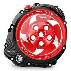  For Suzuki GSXS1000 1000F 15-17 GSX-S1000F Clear Clutch Cover Engine Protector