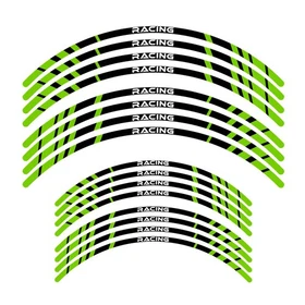 Green Dirt Bike MX Wheel Rim Sticker P02B For Honda CRF 450L 24 23 22 21 20 19