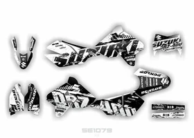 Graphics Kit Suzuki DRZ400 DRZ400E DRZ400S Enduro 1999-2022 Decals