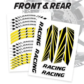 TTIN 17'' Rim Wheel Stickers Decal Graphic Kit Set For Yamaha MT10 18-21 20 19
