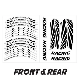 TTIN 17'' Rim Wheel Stickers Decal Graphic Kit Set For Suzuki SV 650X 19-20