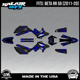 Graphics Kit for Beta RR50 (2011-2020) Twitch Series - BLUE