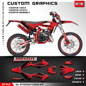 Motorcycle Stickers Adhesive Decals for BETA RR 50 Race 2021 2022 2023 2024 2025