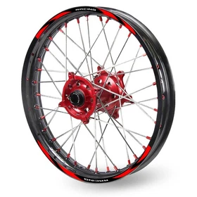 Blue 21" 19" R01B Dirt Bike Wheel Rim Sticker For Honda CRF 450R 02-23 22 21 20
