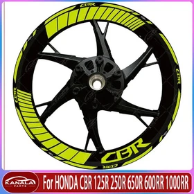 2026 New 17inch Rim Reflective Stickers For HONDA CBR 125R 250 650R 600RR 1000RR