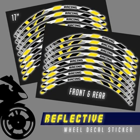 Red Pattern Reflective Decal Stickers SH13 For Ducati 1299 Panigale 2015-2019