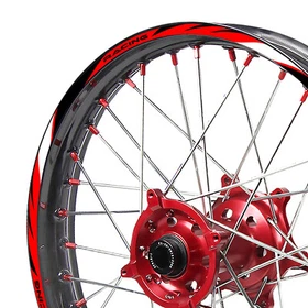 Green 21'' 19'' MX Wheel Rim Stickers R03B For Yamaha YZ 250F 2001-2021