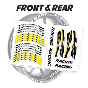 GP09 Wheel Rim Sticker Set For Suzuki GSXR1000 Bandit GSF 1250 GSXR750