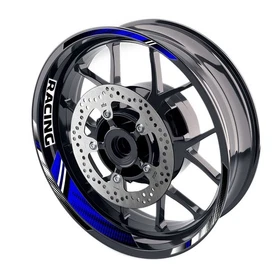 White 17 inch Wheel Sticker Decal AX2 For Yamaha FZ07 MT-07 18-21 20 19