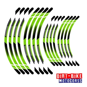 ARROW01 Dirt Bike Wheel Rim Stickers For Honda XR650L 2012-2020 19 18 17