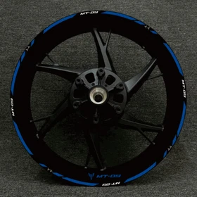 Decal Reflective Sticker Wheel Hub Rim Decorative For YAMAHA MT09 MT-09 17 inch