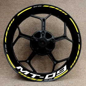 For Yamaha MT-09 mt09 Wheel Hub Rim Decorative Decal Reflective Sticker
