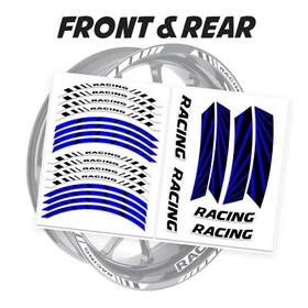 TTIN 17'' Rim Wheel Stickers Decal Graphic Kit Set For Suzuki SV 650X 19-20