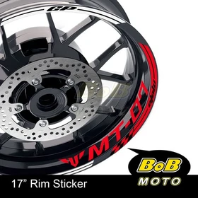 17" Aqua Rim Wheel Decals Stickers AA02 For Yamaha MT07 2018-2020 18 19 20