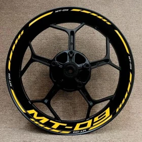 For Yamaha MT-09 mt09 Wheel Hub Rim Decorative Decal Reflective Sticker