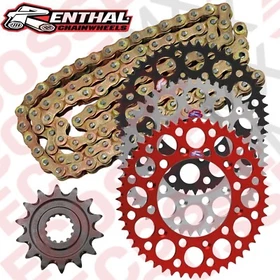 HONDA CRF250RX RENTHAL CHAIN & SPROCKET KIT R1 HEAVY DUTY CHAIN ALLOY SPROCKET