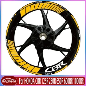 2026 New 17inch Rim Reflective Stickers For HONDA CBR 125R 250 650R 600RR 1000RR