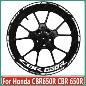 2026 NEW For Honda CBR650R 17" Front / Rear wheel Hub Rim Reflective Sticker