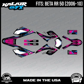 Graphics Kit for Beta RR50 (2006-2010) Rugged Series - MAGENTA