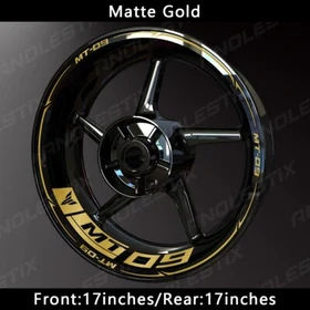 Reflective Motorcycle Wheel Sticker Rim Tape Decals Fits For YAMAHA MT09
