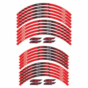 For Honda CRF250L CRF 300L/230L Rally Reflective Rim Wheel Stripes Sticker Tape