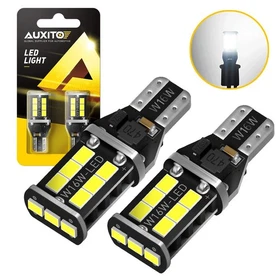 AUXITO H4/9003/HB2 LED Headlight Bulb Dual Hi/Low White 6000K 6000LM Q16 2/4X