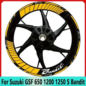  For Suzuki GSF 650 1200 1250 S Bandit Wheel rims waterproof reflection decal