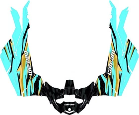 2017+ Can Am X3 Maverick Design Graphic Kit Wraps Decals Off Road Camo x 1541
