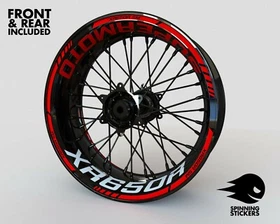 Wheel Stickers for HONDA XR650R XR650 SM Rim Tape Motorcycle Decals Graphics 17"