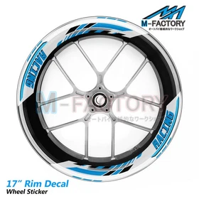 J03 17'' Rim Sticker Strip Tapes Vinyl Decal For Honda CB650R CB900F