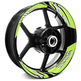 Light Green Inner Decal Wheel Rim Stickers S19W For Yamaha MT10 18 19 20 21