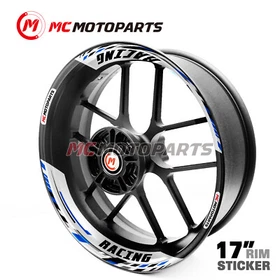 17" Rim Decal Wheel Sticker J05 For Kawasaki Ninja 650R 1000 EX650