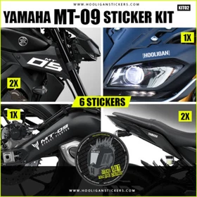 Custom Yamaha MT-09 sticker decals package [KIT02]