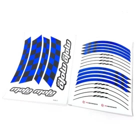 For Yamaha FZ07 MT-07 18-24 23 22 GP01 17 inch Wheel Rim Stickers Decal