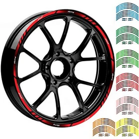 17" 18" "R1" Motorcycle Wheel Rim Tape Decal Stripes Sticker for Yamaha YZF R1 S