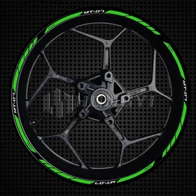 Wheel Hub Rim Decorative Decal Reflective Sticker For YAMAHA MT07 MT-07 700 A