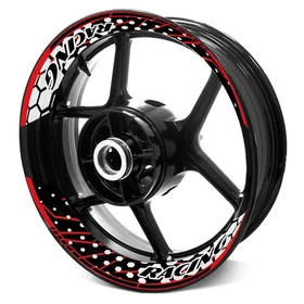 17 inch Vinyl Wheel Rim Stickers S30B For Yamaha FJ09 MT-09 Tracer 18 19 20