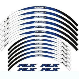 21" 18" RIM WHEEL STICKERS STRIPES FOR KAWASAKI KLX 400/R 300/R 450R 230/R