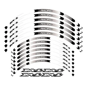 For SUZUKI DR-Z 400/S/E DRZ 250 Reflective Tire Rim Stickers Wheels Decal Tape