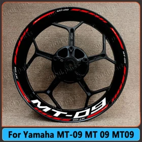 For Yamaha MT-09 MT09 MT 09 Wheel Hub Rim Decorative Decal Reflective Sticker