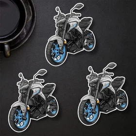 Yamaha MT-03 2020-2025 Stickers - Set of 3 Kiss-Cut Motorcycle Decals