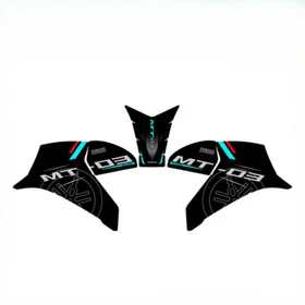 For Yamaha MT-03 MT03 Anti-slip Fuel Tank Pad Protector Sticker Dedal 2021-2023