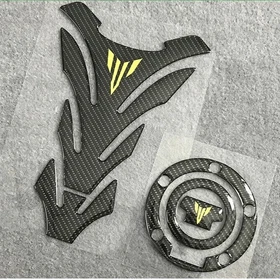 For Yamaha MT-07 MT-09 MT-10 MT-03 FZ07 FZ09 Tank Pad Protector Decal Stickers