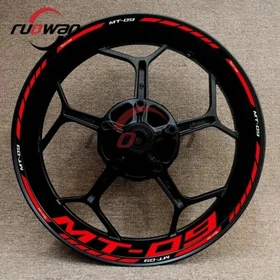 Wheel Hub Rim Decorative Decal Reflective Sticker For Yamaha MT-09 MT09 MT 09