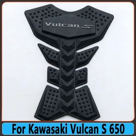NEW 3D Rubber Oil Gas Tank Pad Protector Decal Sticker For Kawasaki Vulcan S 650