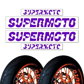 Inner Rim Stickers Supermoto 17" Tape Y01 For Kawasaki KX 450F KXF 450 KX500