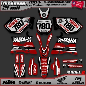  Graphics Kit for Yamaha YZ250 YZ125 (2002-2014) YZ 250 YZ 125 