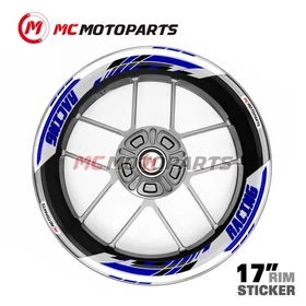17'' Rim Wheel Sticker Vinyl Decal J03 For Suzuki GSX1250FA SEGSX1300R